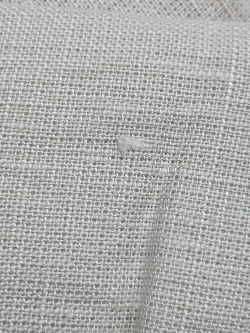 QUINCE Set Of 2 48x96 Heavyweight European Linen Curtains Sand 0177
